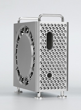 适用于萍果Mac mini M4保护壳主机机箱支架外壳防摔散热配件底座