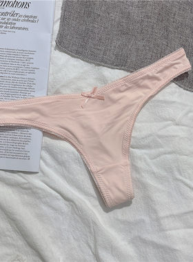 舒适冰丝薄款夏季丁字裤女肤色