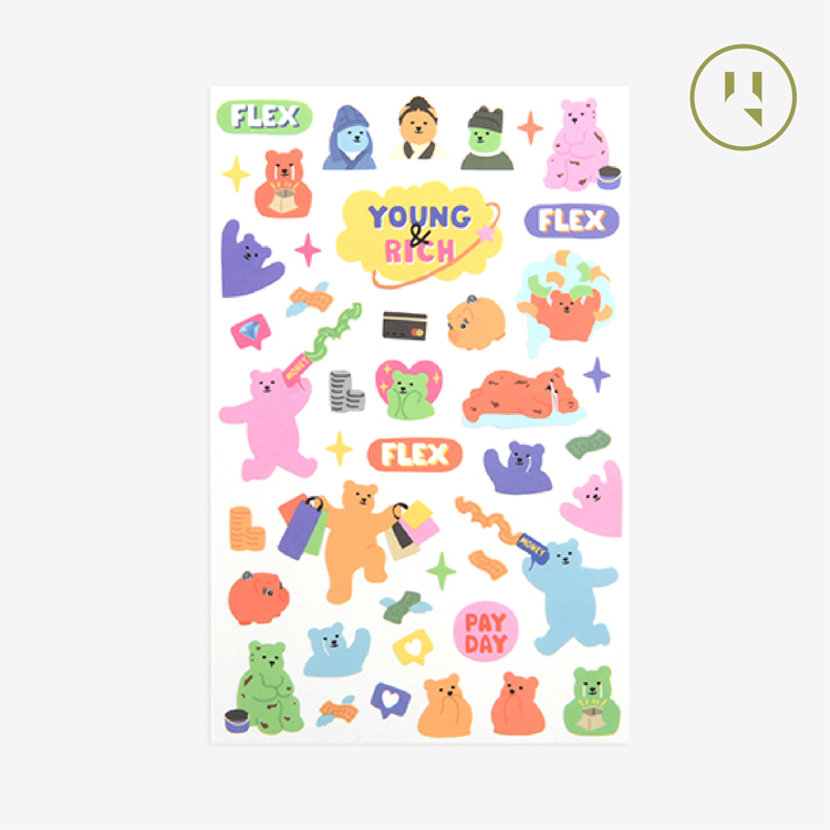 韩国Dailylike装饰贴纸