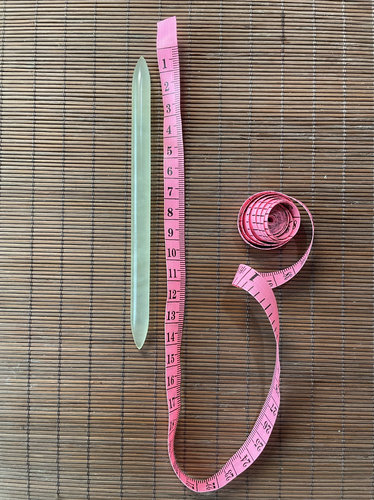圆杆两头尖发簪岫玉