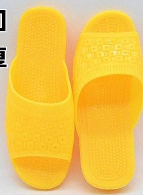 夏男加厚牛筋拖鞋越南温突耐磨橡胶沙滩凉鞋防滑居家浴室黄胶鞋女
