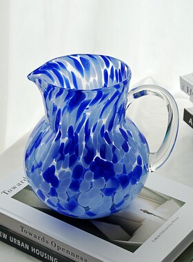 中古风玻璃花瓶高颜值家居摆件