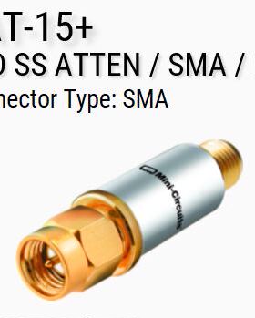 功率衰减器Mini-Circuits VAT-15+ DC-6GHz 15db 1W SMA