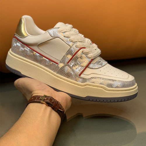 头层牛皮透气英伦风板鞋