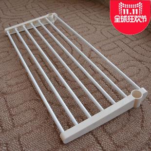 擎天立地配件加层架层板伸缩管挂网片扣板挂钩子置物架盒篮子2019