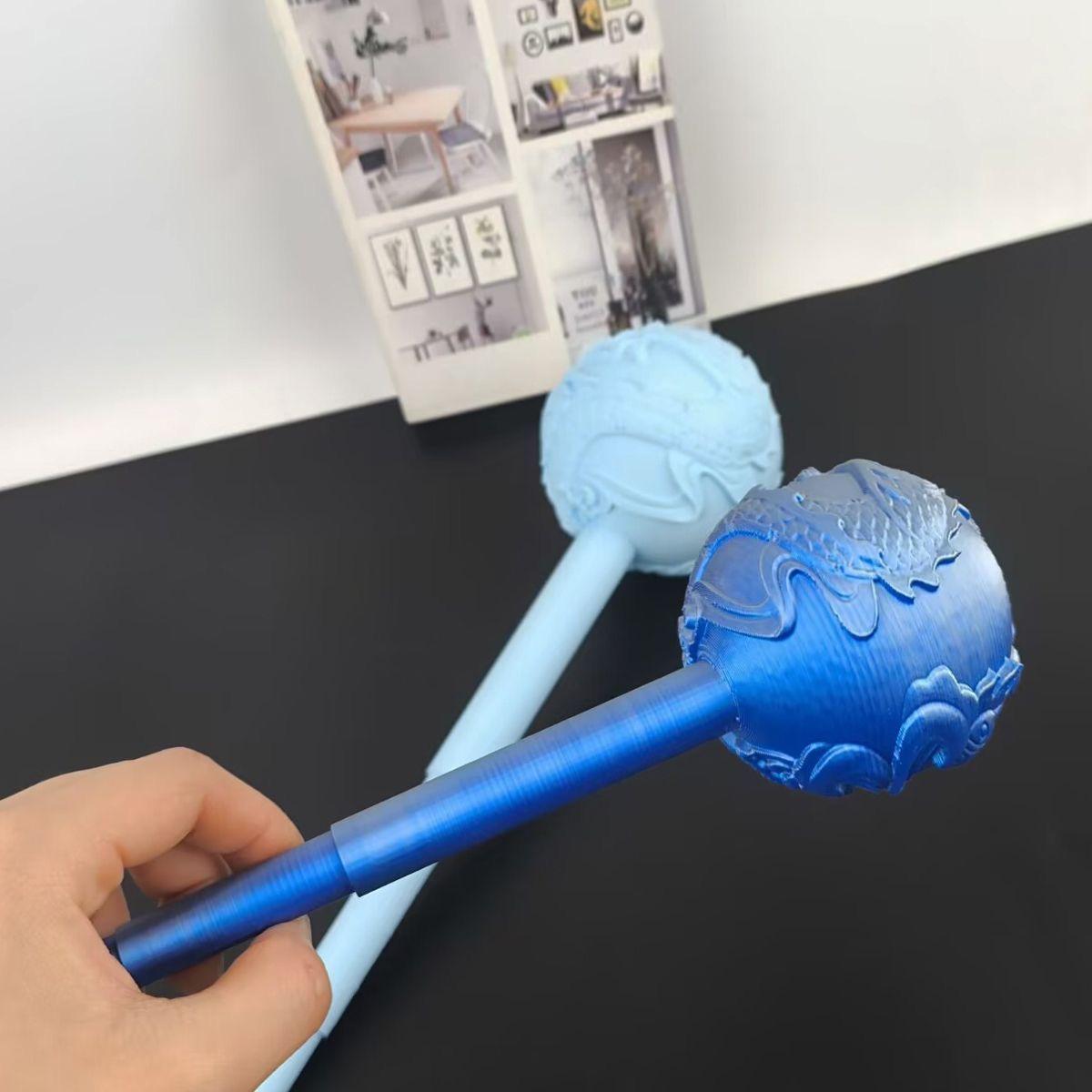 敖丙盘龙冰锤武器61儿童节幼儿园表演出cosplay哪咤闹海道具小学