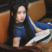 复古文艺日常纯色苎麻棉旗袍 半开襟有省长款 东南 小连袖 茉茉春夏