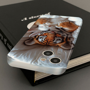 HERHER ◆睡梦虎崽抱兔◆ Mobile Case