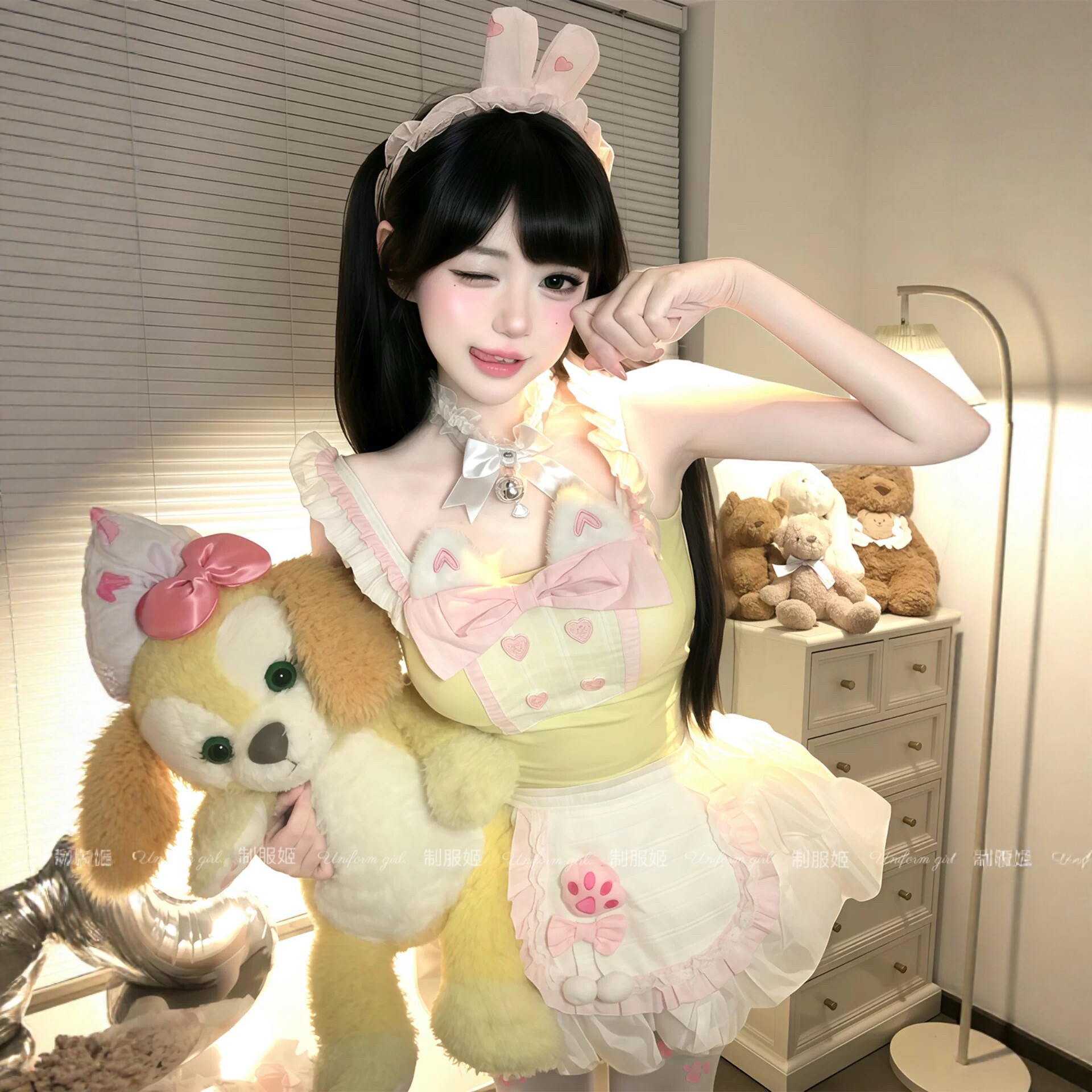 圣诞节万圣甜美战袍女仆制服