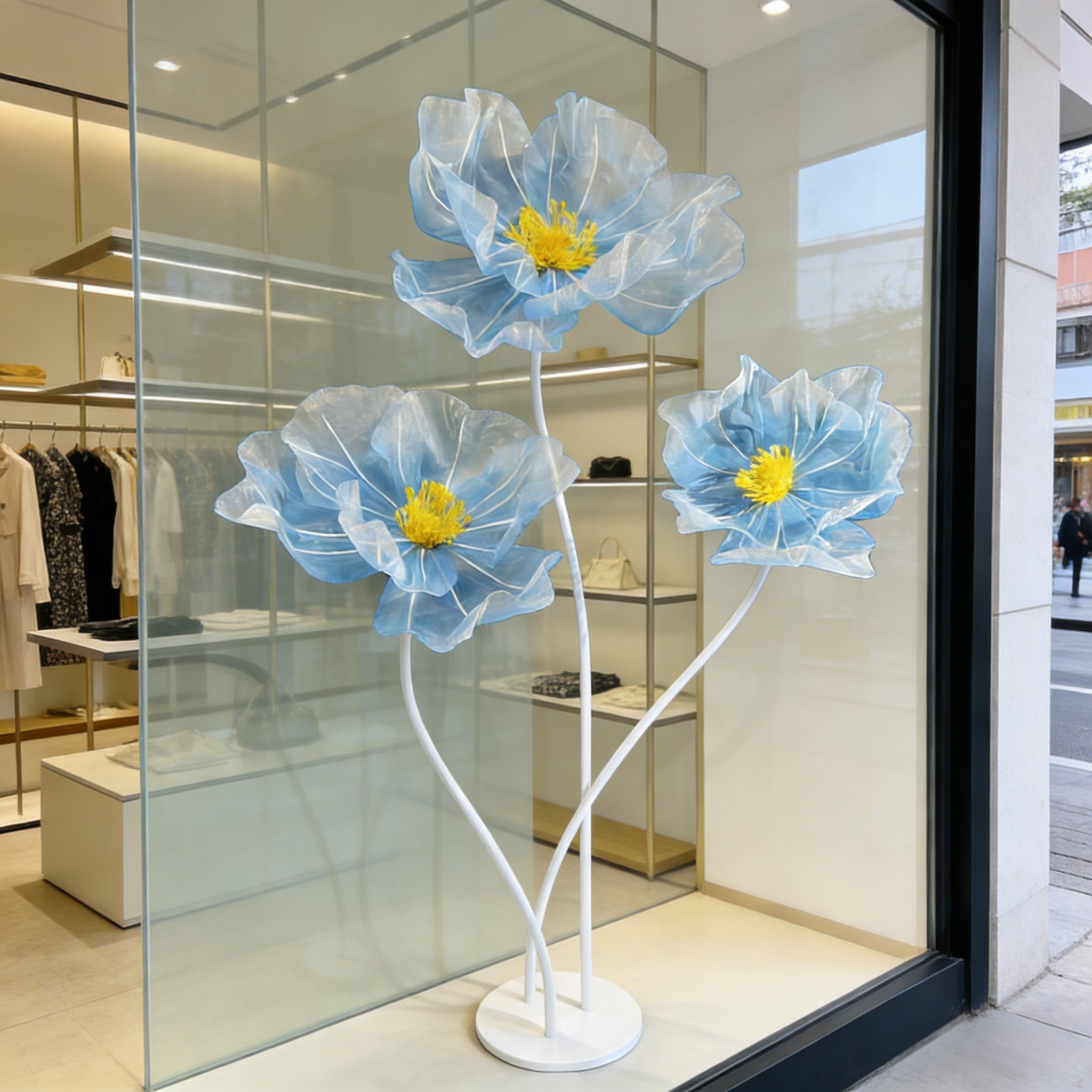 2026新款婚庆道具路引仿真丝网花店铺橱窗装饰场景布置大型纸纱花,节庆用品/礼品,路引,淘宝优惠券,粉丝福利购,淘宝优惠卷