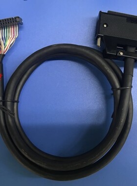 40PIN富士通插头IO线适合三菱Q L系列 西门子 欧姆龙 等大中型PLC