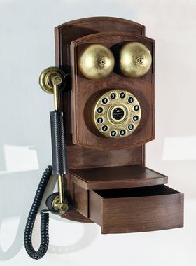 复古民国风老上海电话机模型
