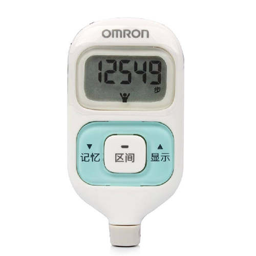 欧姆龙电子计步器hj-204老人