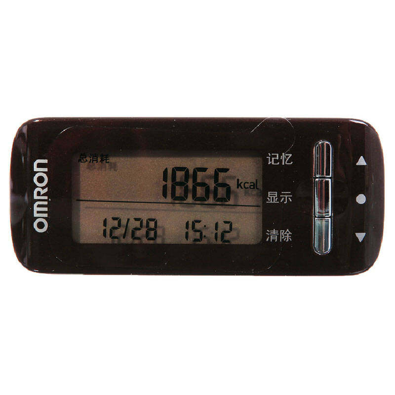 OMRON/欧姆龙电子计步器3D便携式多功能卡路里步数计HJA-308-BW