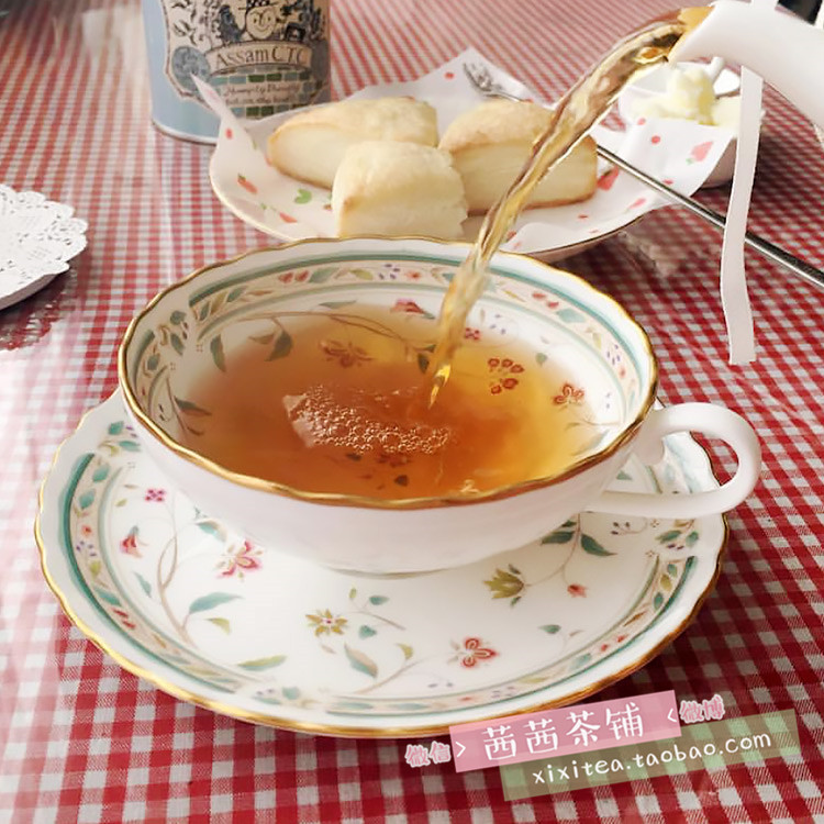 日本则武骨瓷下午茶咖啡杯碟图片