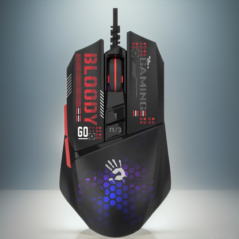 血手幽灵V8MMaxMini游戏鼠标专业电竞编程自定义lol