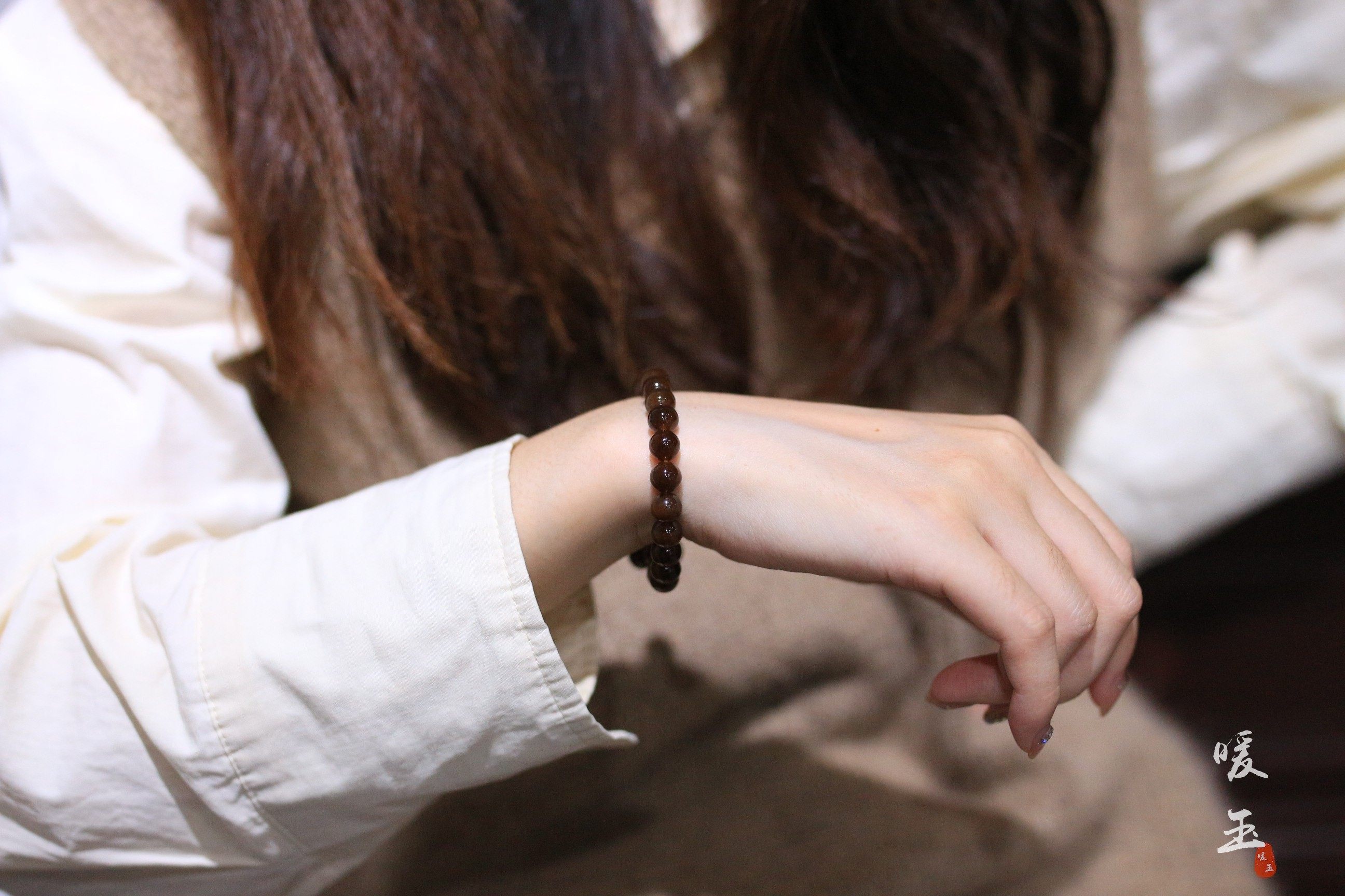 和田玉新疆且末老红糖巧克力糖黑糖金山黄金糖圆珠手串diy女美搭,珠宝/钻石/翡翠,手饰,淘宝优惠券,粉丝福利购,淘宝优惠卷