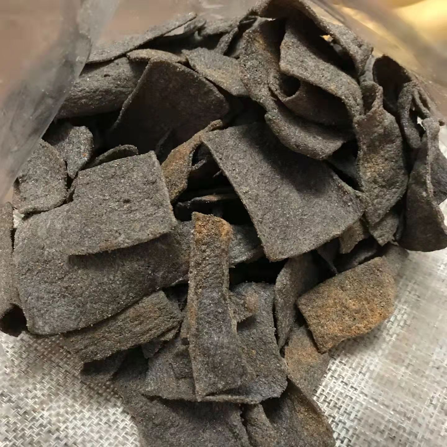 五黑脆片酱香牛排味解馋零食健康营养黑米黑芝麻黑枸杞粉黑桑葚粉
