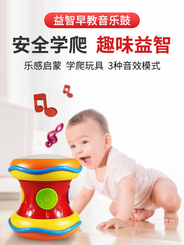 手拍鼓婴幼儿玩具益智音乐拍拍鼓