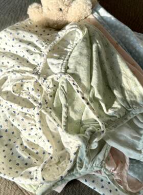 新品！！A类纯棉双层纱布睡裙女夏季薄款可外穿家居服吊带裙