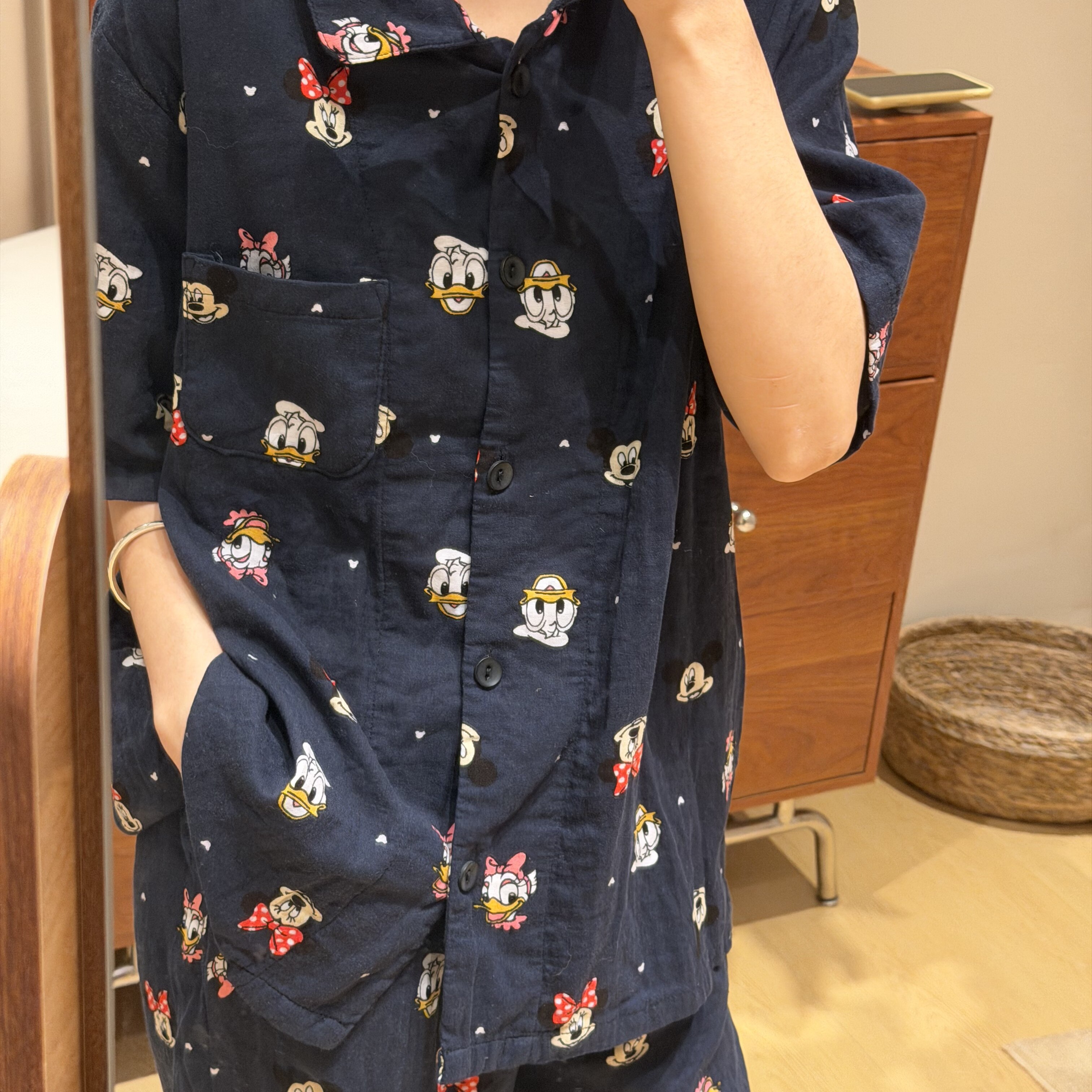 新品！短袖长裤套装纯棉双层纱布睡衣家居服宽松棉纱睡衣可外穿