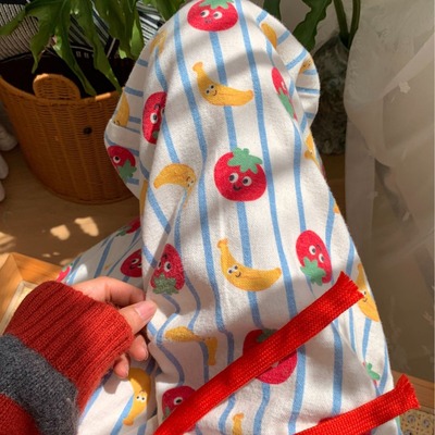 女士睡裤女宽松休闲慵懒家居裤秋冬纯棉可外穿磨毛遛弯裤卡通印花