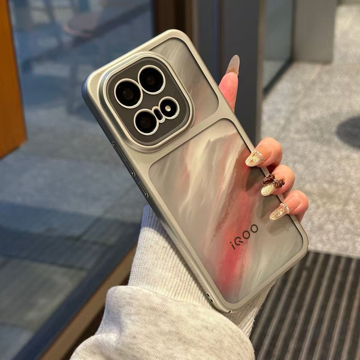 新款磨砂电镀适用于iQOO 15手机壳超薄磨砂高质量全包保护套硬壳Pc