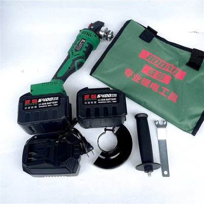 速发波导磨0光无刷锂电角磨机10机切割砂轮机手持式大容量