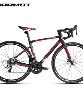速发Mmot土拨鼠碳纤维自行车高端超轻碟刹变速公路车男式成人奥平