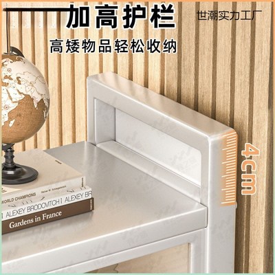 速发厨房置物架超窄小家电零食厨具餐边柜门后缝隙收纳柜微波炉收