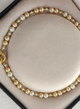 SOTC复古爱心蝶贝黑玛瑙爱心吊坠人造水晶进口金珠珍珠项链女