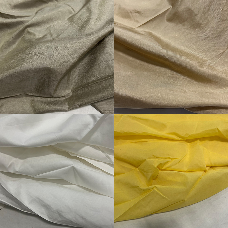 桑蚕丝各类真丝混纺服装床品零料