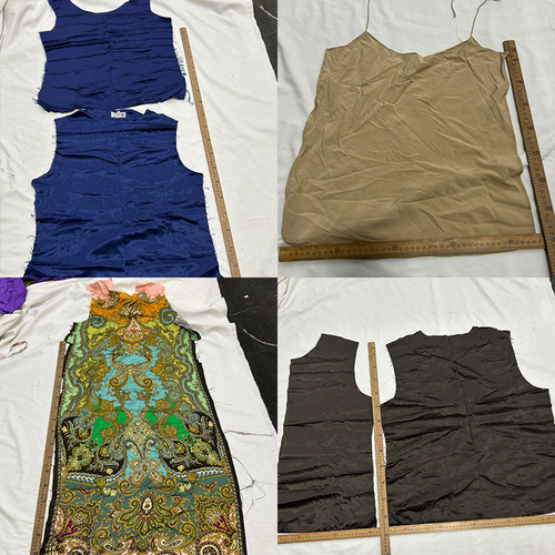 蚕之语桑蚕丝刀口布料称斤清仓售