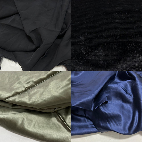 桑蚕丝各类真丝混纺服装床品零料
