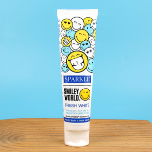 Sparkle 清新口气微笑世界亮白牙膏100g