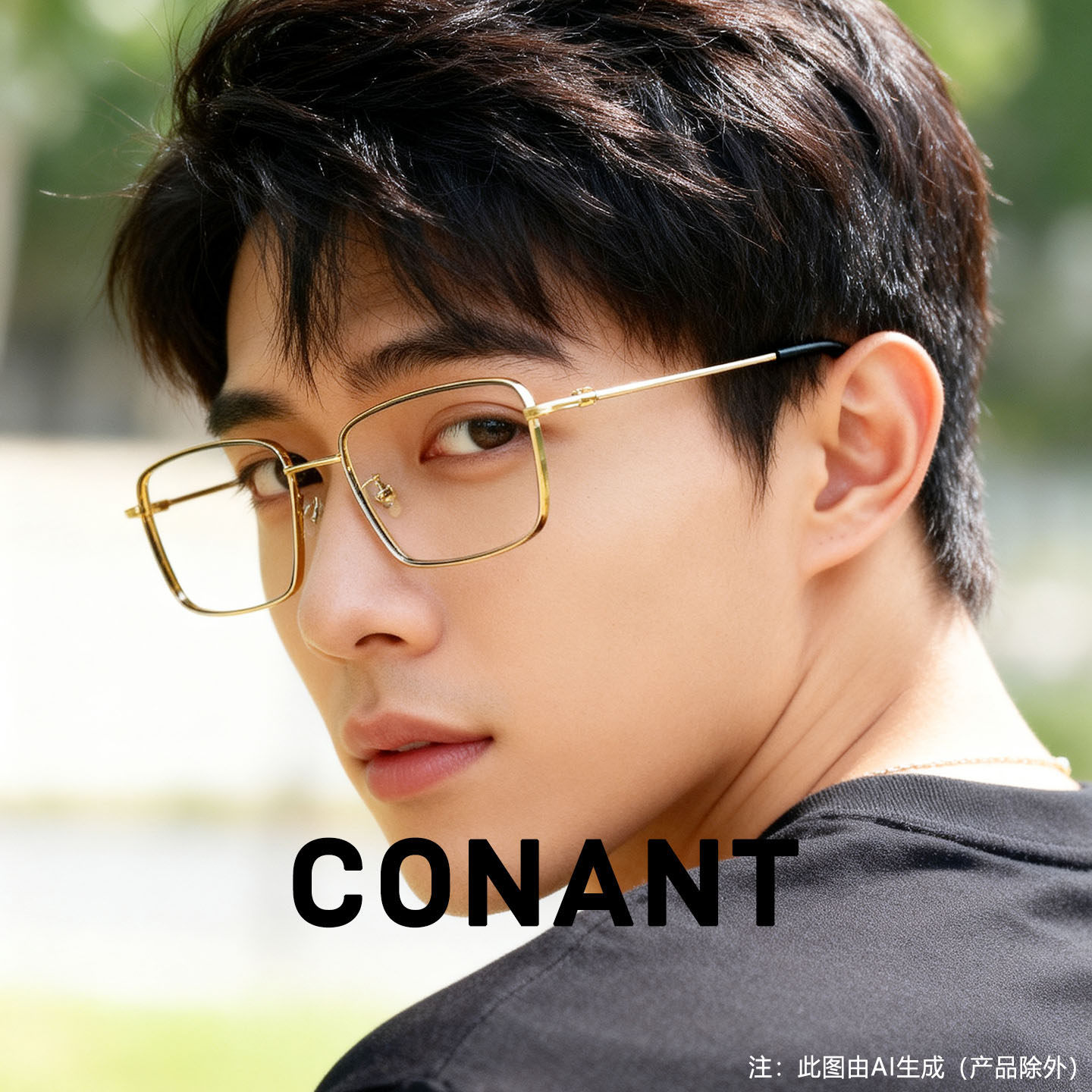 康耐特精品纯钛方框配镜0元享