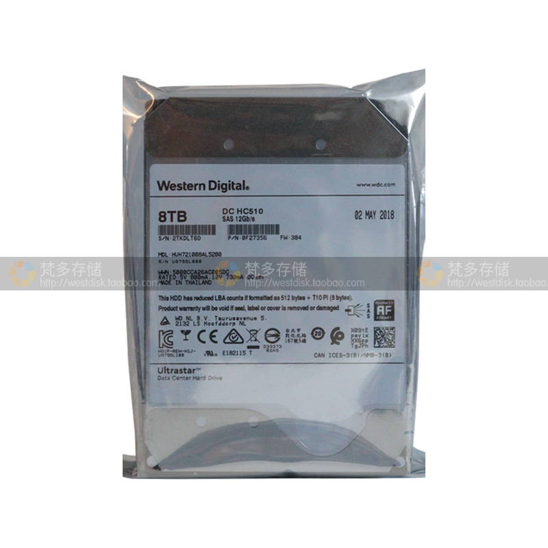 西部数据HC5108T企业级