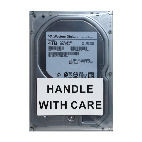 WD/西部数据 WUS721204BLE6L4 4T HA340 企业级3.5寸机械硬盘256M