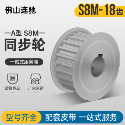 高扭矩同步皮带轮18S8M300KAMADE