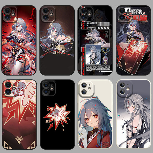 不识时务周边手机壳适用vivox300x200x100X90识之律者s50s30s18S17S16es15s12pro崩坏3三不识抬举符华硅胶