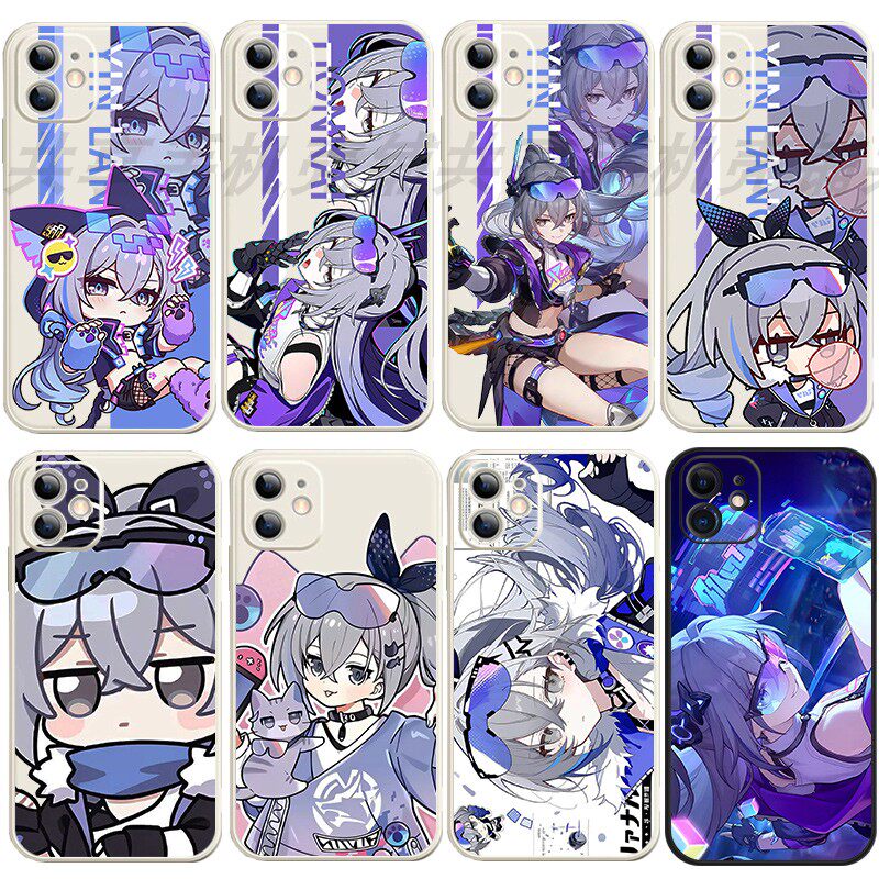 崩坏星穹铁道银狼手机壳适用苹果17e/16/15硅胶14plus全包13防摔iphone12promax/11一加Ace6t/TURBO6V魅族21