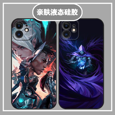 无畏契约周边手机壳适用vivos50s30s20s19s18S17瓦罗兰特iQOONeo10/11游戏OPPOReno15/14/13pro硅胶K13TURBO