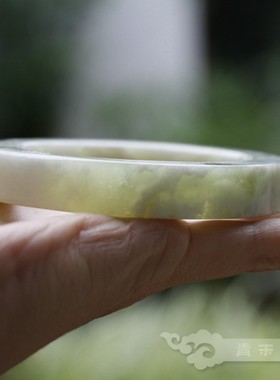 青禾淑坊古典岫玉手镯