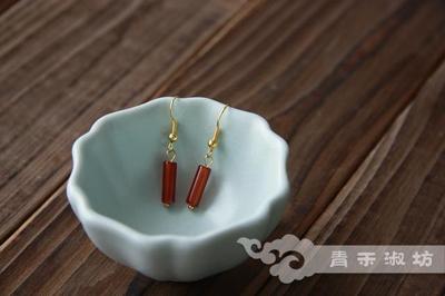 刘亦菲红玛瑙同款耳环