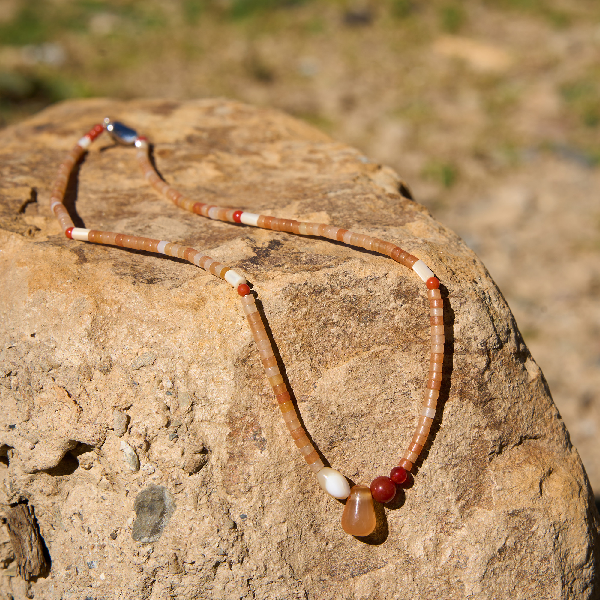 南红贝母红玛瑙手链耳饰项链