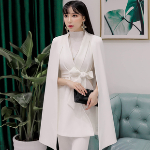 白色风衣女中长款春秋2025新款二八月女士外套洋气时髦时尚