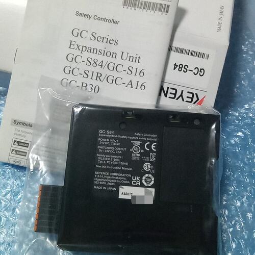 请议价-GC-S84 基恩士KEYENCE，安全PLC模块，原装未拆