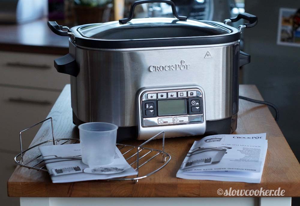 德国原装进口智能crockpot多功能电锅炖锅炒菜厨师机煲汤烘焙家用