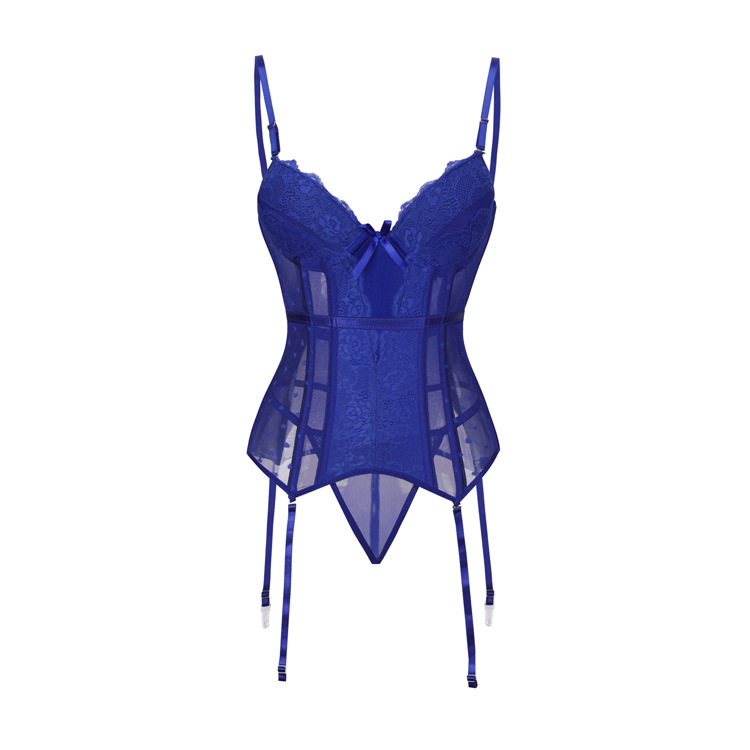 性感束腰婚纱复古宫廷塑身衣吊袜带蕾丝小胸马甲内衣紧身衣corset