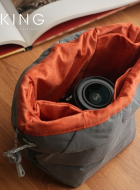 微单相机可背抽绳收纳包 可折叠可装背带内胆索尼富士徕卡通用
